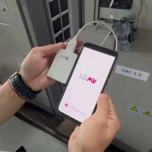 دستگاه دیاگ LGMV برای VRF و داکت اسپلیت اینورتر ال‌جی